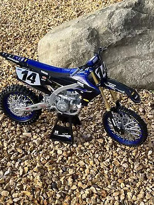 NewRay 1:6 Toy Scale Yamaha Factory Team YZ450 Dylan Ferandis #14 Dirt Bike • $69.99