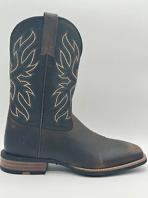 Semi New Ariat  Everlite Vapor Ranch Deertan Boots In  Brown & Black  SZ 9 D • $139