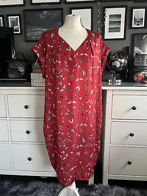 Damsel In A Dress Red Butterfly 14 Tunic • £15.99