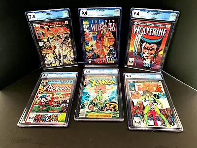 Comic Book Lot - Guaranteed CGC Graded Slab In Each Lot (Marvel Only) • $99.99