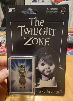 The Twilight Zone TALKY TINA Bif Bang Pow Action Figure 2022 • $25