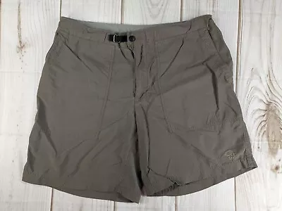 Mountain HardWear Mens Large Brown Nylon Shorts 7  Inseam • $6.26