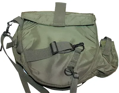 Vintage Military Green Gas Mask Bag Carrying Case ONLY • $13.97