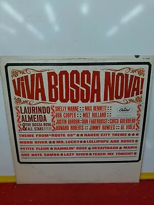 Laurindo Almeida & The Bossa Nova Allstars-Viva Bossa Nova! LP-Capitol-T 1759 • $9.99