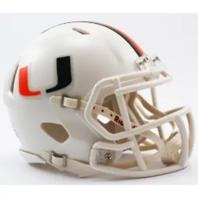 Miami Hurricanes NCAA Mini Speed Football Helmet- NCAA. • $32.99