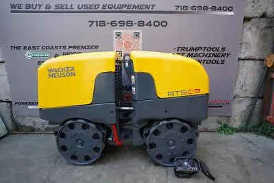 2017 Wacker Neuson RTSC3 Vibratory Remote Controlled Trench Roller 621 Hours • $13499.99