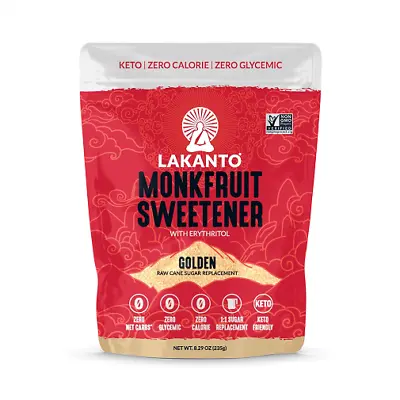 Lakanto Monkfruit Golden Sweetener • $13.75