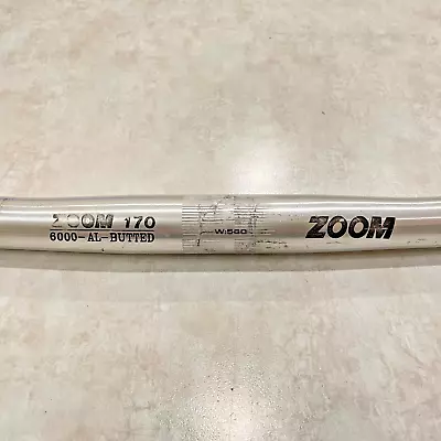 Zoom 170 Mountain Bike Flat Bar Handlebar 25.4mm 560mm Silver 90s • $19.95