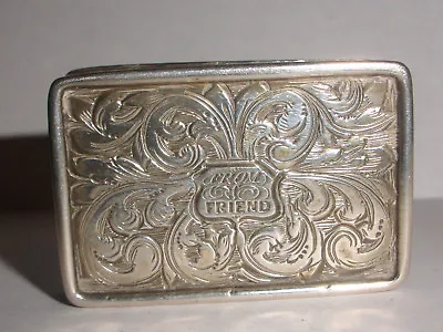 Antique 1830`s English Sterling Silver Vinaigrette Box Birmingham Francis Clark • $250