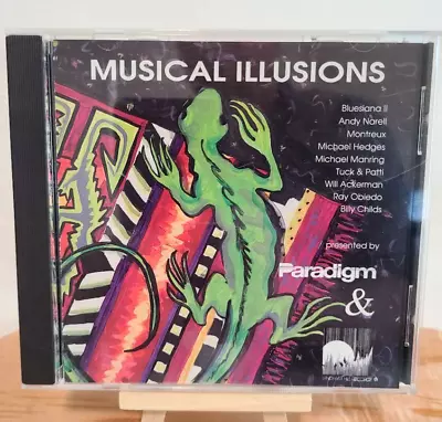 Musical Illusions CD Jazz Compilation Paradigm & Windham Records ~Michael Hedges • $4.34