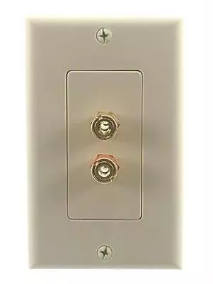 $14.99 • Buy Stinger 28146WH Home Audio Theater Gold 5 - Way Speaker Post Mount Plates New