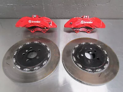 OEM Set BREMBO BRAKE CALIPERS And Rotors 6 Pot Red SRT LX P05181893 P05181894 • $1499.99