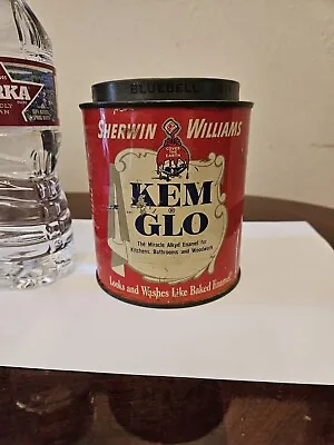 Vintage Sherwin Williams Bluebell 311 Kem Glo Miracle Alkyd Enamel Full • $25