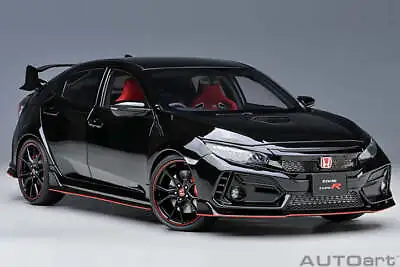 1:18 Honda Civic Type R (FK8) 2021 -- Crystal Black Pearl -- AUTOart • $549.99