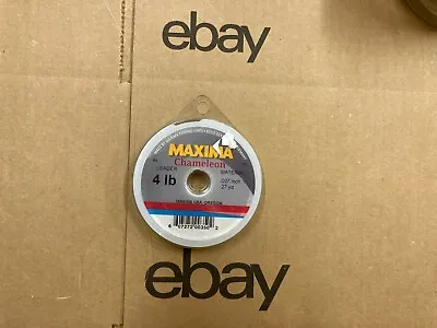 5OF Maxima Leader Fishing Line 27yd Chameleon #4-5-6 (Select One) • $9.99