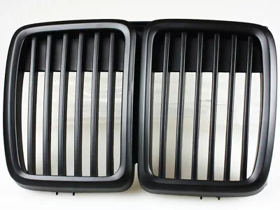 For BMW E30 83-91 3-Series Black Front Center Kidney Grille New • $61.89