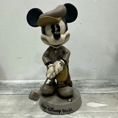 Walt Disney World: Vintage Mickey Mouse Playing Golf - Bobble Head Statue • $16.99