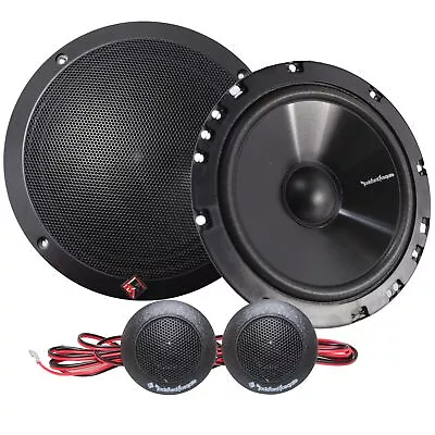 Rockford Fosgate 6.75  2-Way Component Speakers & Tweeters 80W Peak 4Ohm R1675-S • $74.99