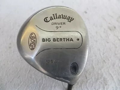 Used Callaway Big Bertha 9* Driver Rch 60 Stiff Graphite 44.5  Men Rh • $33.88