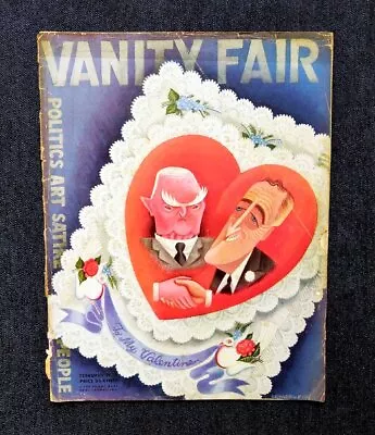 1933 Vanity Fair Miguel Covarrubias Cover Covarrubias/Edward Steichen/Henri Mati • $74.20