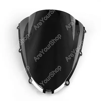 Bubble WindScreen For 05-08 ZX10 6R Kawasaki Double Windshield E2 Black 06-07 • $37.85