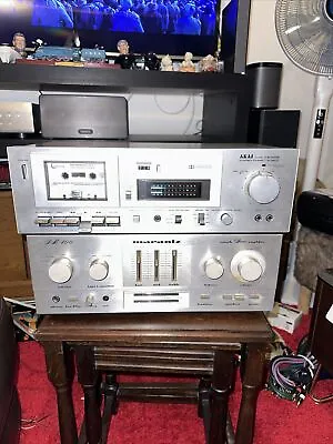 Vintage Retro 1980 Rare Marantz PM-400 Console Stereo Amplifier 72 Watts Tested • $252.59