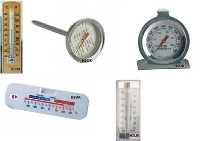 £2.45 • Buy Wall Mounting - Meat Oven Fridge Or Freezer Thermometer Poultry Temperature Dial
