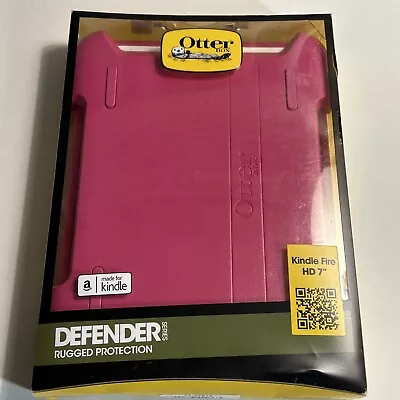 Otterbox Defender Rugged Protection Series Case - Kindle Fire HD 7  Pink - 2013 • $8