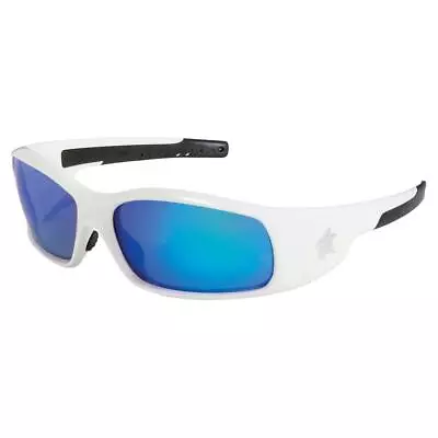 SWAGGER Blue Mirror SUNGLASSES Work Sport Eyewear Safety Glasses UV ANSI Z87+ • $9.35