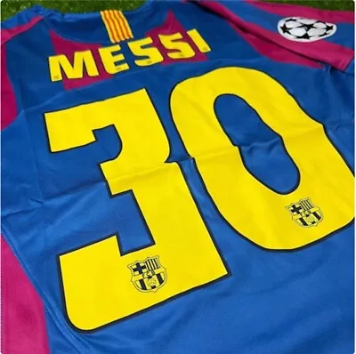 Shirt FC Barcelona 2005-2006 Lionel Messi #30 Home Men's Champions League Final • $40.99