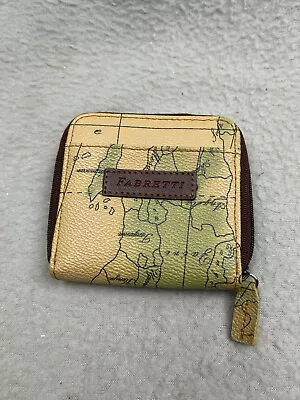 Fabretti Map Print Small Wallet • £8.95