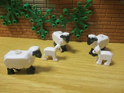 (D8/1) LEGO Sheep And Lambs New Knight Fantasy Era Kingdom Castle Farm • $42.52