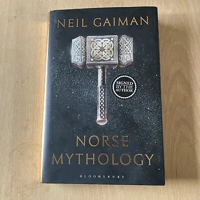Norse Mythology By Neil Gaiman (Paperback 2017) Signed Copy • £100