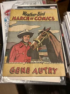 Weather-bird March Of  Comics Featuring Gene Autry • $150