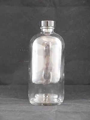 Laboratory 16oz (473mL) Glass Narrow Mouth Bottle W/ Screw Cap • $9.19
