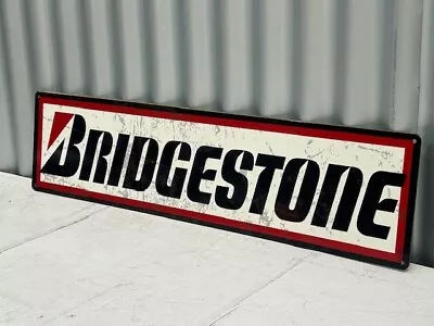 Bridgestone Tyres Heavy Duty Sign 800 X 200 Free Post • $89.99