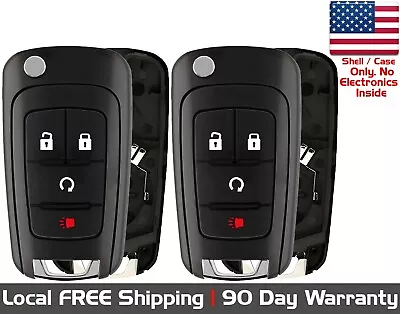 2x New Replacement Key Fob Remote SHELL / CASE For Select Chevrolet & Buick • $17.95