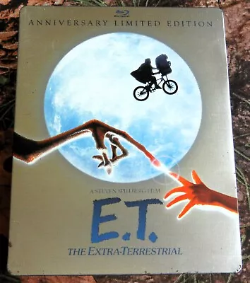 E.T. The Extra-Terrestrial Anniversary Limited Edition Steelbook (Blu-Ray + DVD) • $5.50