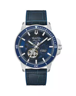 Bulova Marine Star Automatic Men's Watch 96A291 • $395