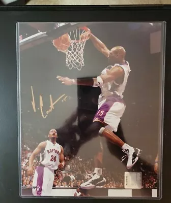 Autographed Vince Carter 8x10 W/Certificate Of Authenticity • $50