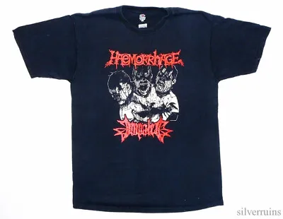 Haemorrhage Vintage T Shirt 2000's Concert Tour Impaled Dementia Rex • $35