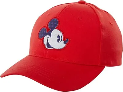 Disney Adult’s Mickey Mouse Hat – Snap Back Baseball Cap Dad Hat • $14.99