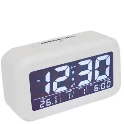 $13.95 • Buy Anko Alarm Clock Home Decor Bedroom  Portable Lights Light Sensor On/off Switch.