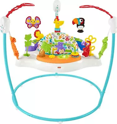 Fisher-Price Animal Activity Jumperoo Blue One Size 1 Count (Pack Of 1) • $1070.03