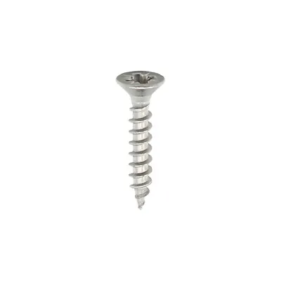 £0.99 • Buy 3.5x12mm (6x1/2) STAINLESS STEEL A2 Wood Screws Pozi Countersunk Chipboard Screw