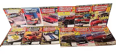 1996 Mustang Monthly Muscle CAR Magazines LOT 100% Complete Year - 12 Issues 90s • $24.88