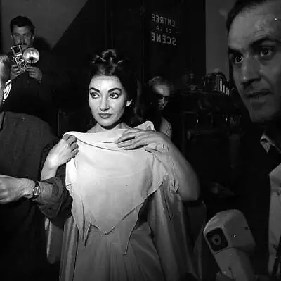 Maria Callas In La Norma Of Bellini 1960s Old Photo • $5.87