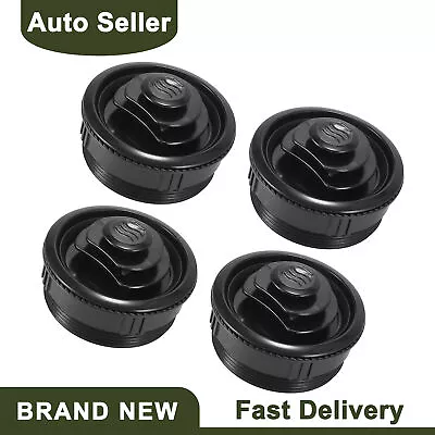 Universal Piece Of 4 63mm AC Deflector Side Roof Air Vent Outlet Car RV Black • $36.59