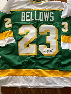 North Stars Brian Bellows Signed Jersey W/COA • $74.99