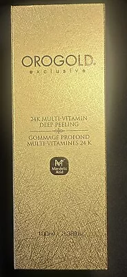 Orogold 24k Multi-vitamin Deep Peeling + Mandelic Acid Ships Fast • $125